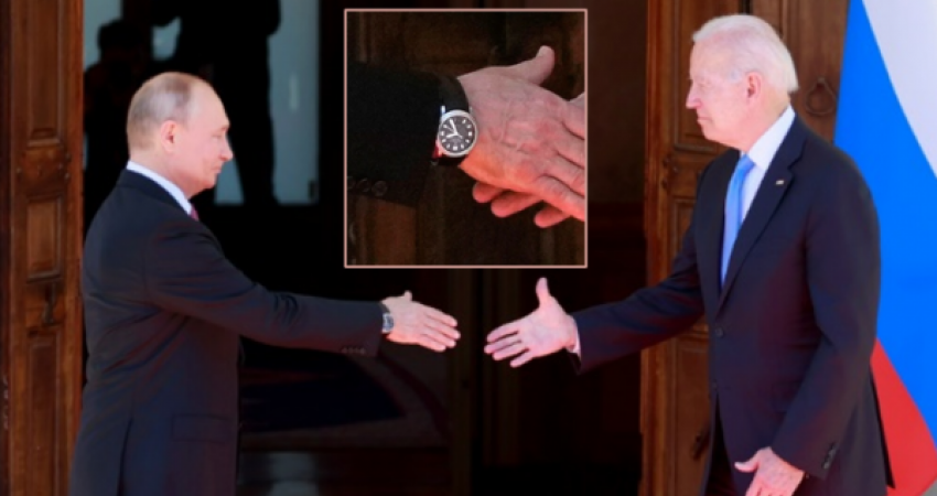 Kaq kushton ora e Putinit që e pati në dorë gjatë takimit me Bidenin