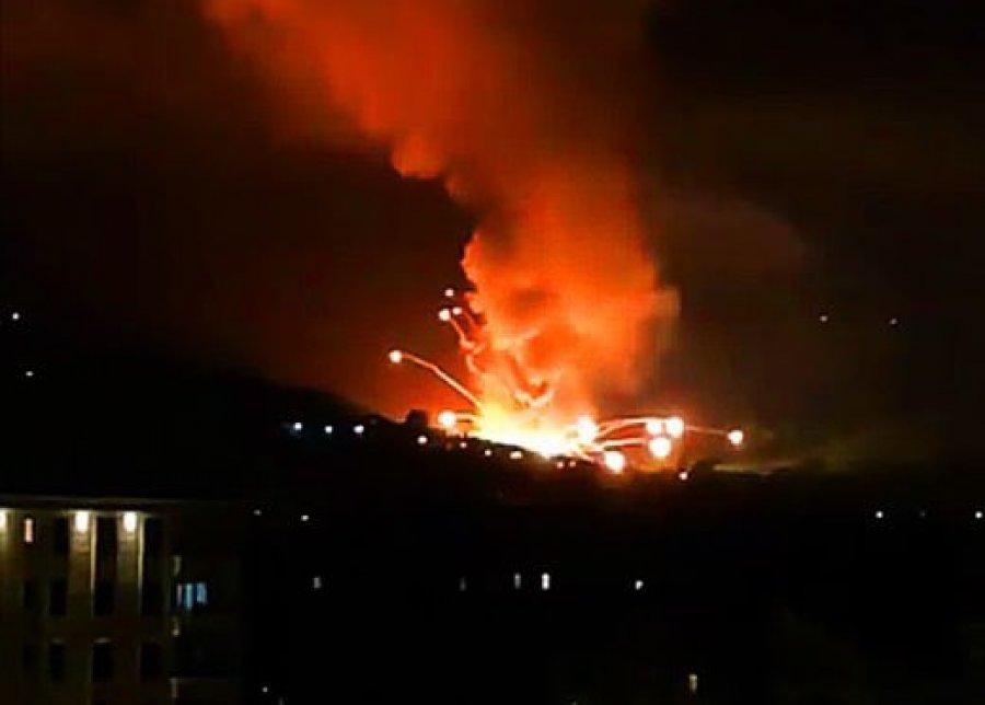  VIDEO/ Shpërthen një fabrikë  municionesh në Serbi