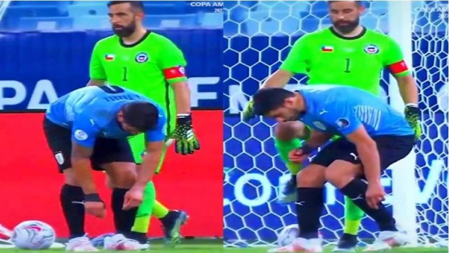 VIDEO/ Luis Suarez ‘çmend’ portierin e Kilit, shikoni çfarë i bën përpara syve!