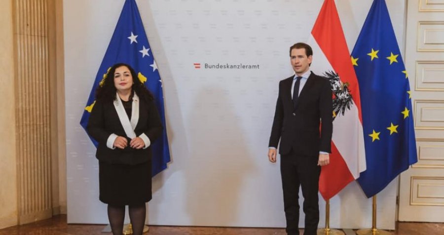 Osmani takohet me kancelarin Kurz: Në fokus integrimi i Kosovës në BE