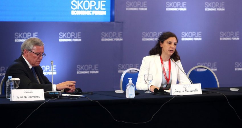 Ministrja e Ekonomisë e përfaqësoi Kosovën në Forumin Ekonomik  në Shkup