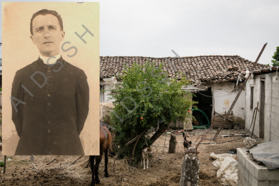 FOTO/ Shtëpia e internimit e dom Mikel Koliqit në Lushnjë, që u shpall kardinal nga Papa