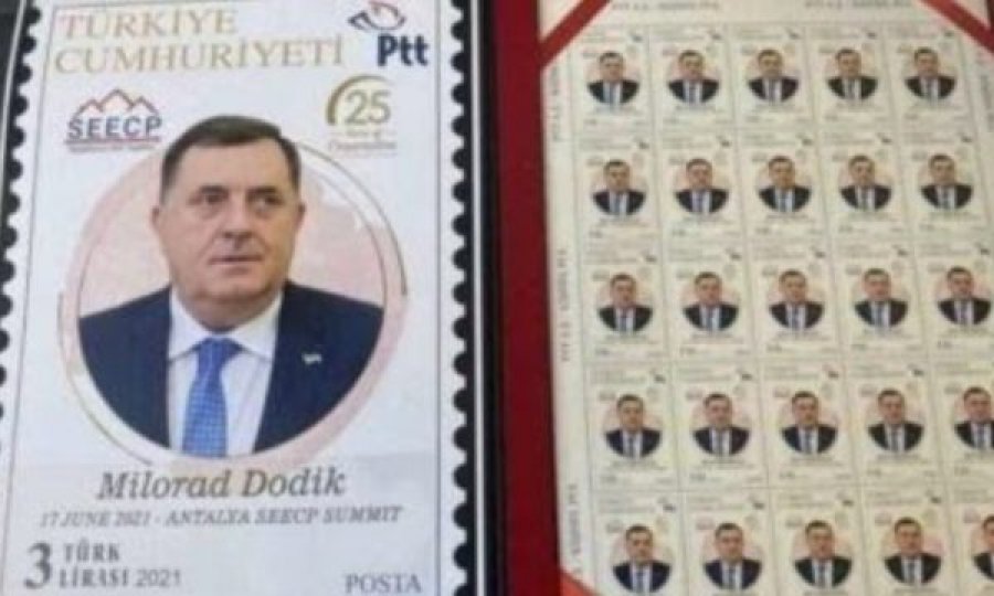 Mohuesi i gjenocidit të Srebrenicës në pullën postare të Turqisë nxit reagime të ashpra