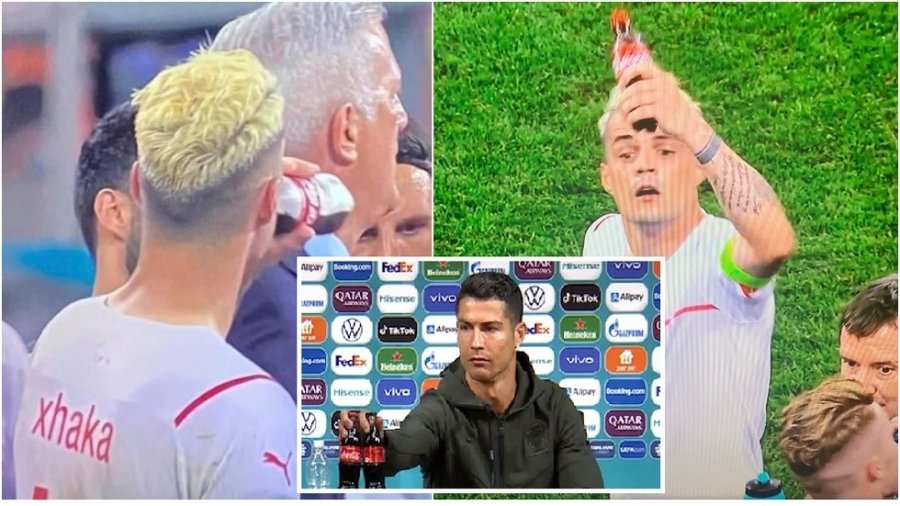 Tifozët tallen me Ronaldon: Nëse do pije Coca-Cola do ishe në 'Euro' si Xhaka