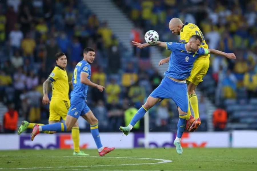 Nuk ka fitues gjatë 90 minutave, Suedia dhe Ukraina shkojnë në shtesë