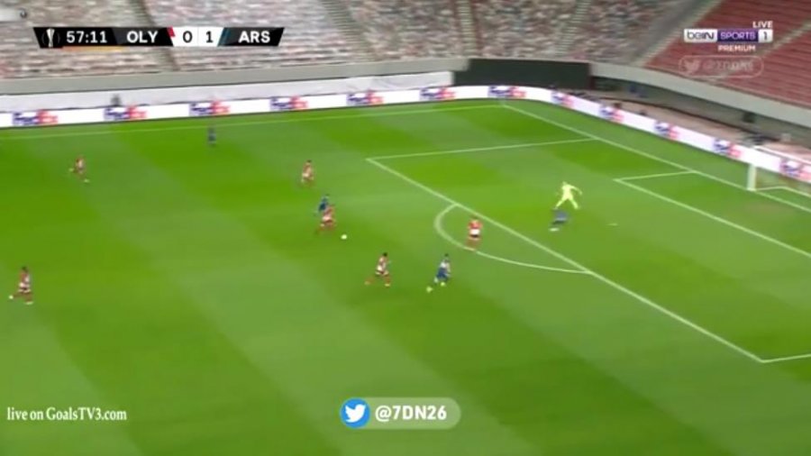 VIDEO/ Gafë e Ceballos, El Arabi ndëshkon Arsenalin