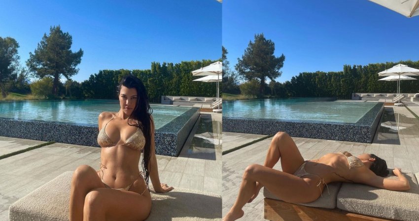Kourtney Kardashian sjell poza joshëse në bikini