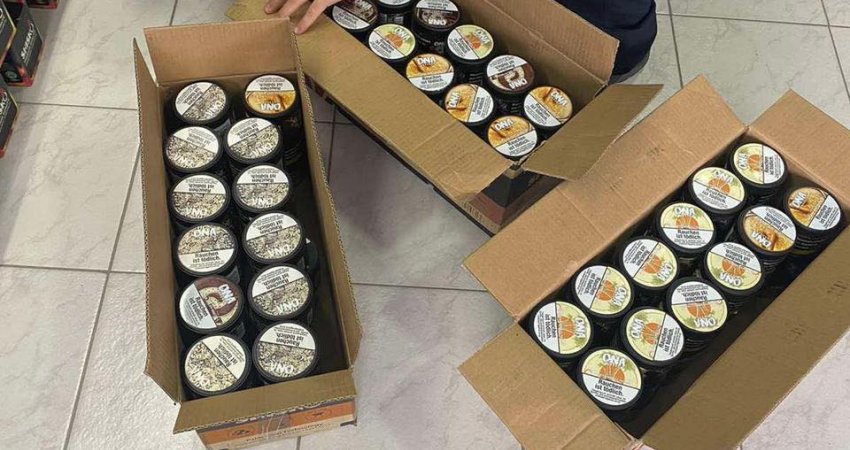 Dogana konfiskon 70 kg nargjile të kontrbanduar në Rahovec dhe Suharekë