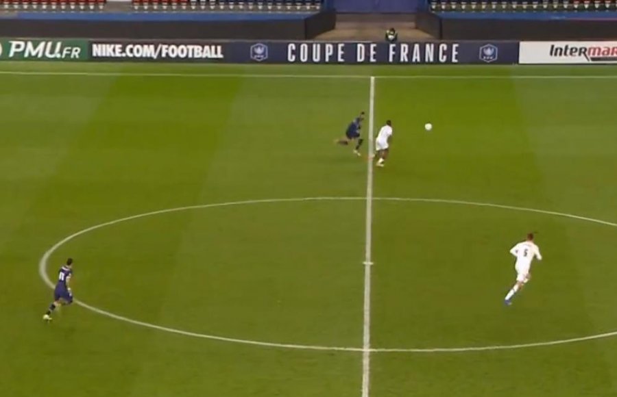 Mbappe 'njeriu i erës', shihni golin e shënuar ndaj Lille