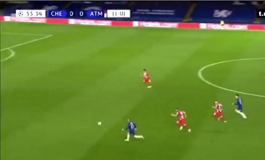 VIDEO/ Kundërsulm 'vrastar' i Chelsea-t, Ziyech ndëshkon Atletico-n