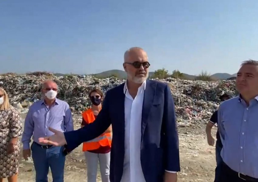 Mashtrimi tjetër i Ramës në Berat/ Prezantoi ndërtimin e një landfilli, por...