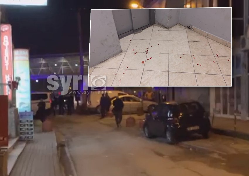 VIDEO/ Gjurmë gjaku brenda një pallati, pamje nga skena e krimit në Durrës