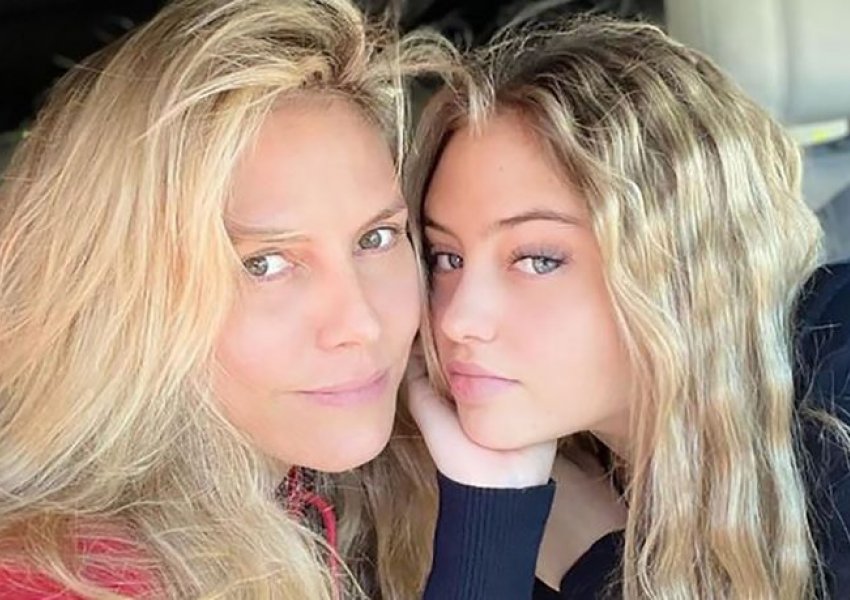 Në hapat e nënës së saj: Heidi Klum mbështet vajzën e saj në modeling