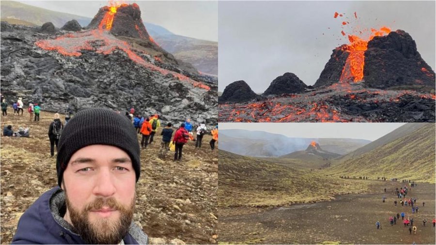 Alkidi, një shqiptar në vullkanin e zemëruar të Islandës
