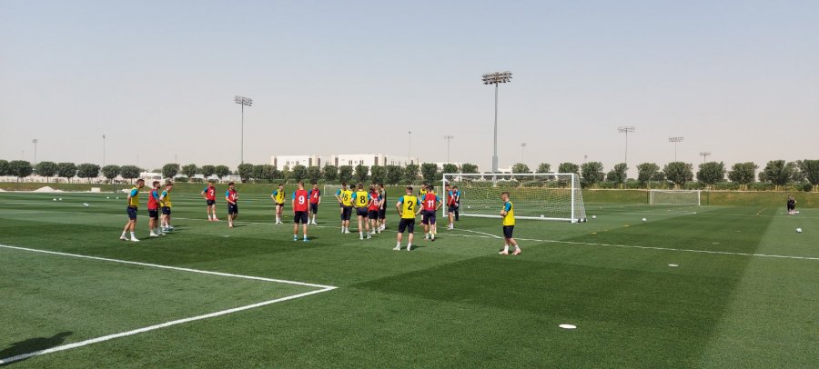 Kombëtarja U21 po përgatitet për dy miqësoret me Katarin 
