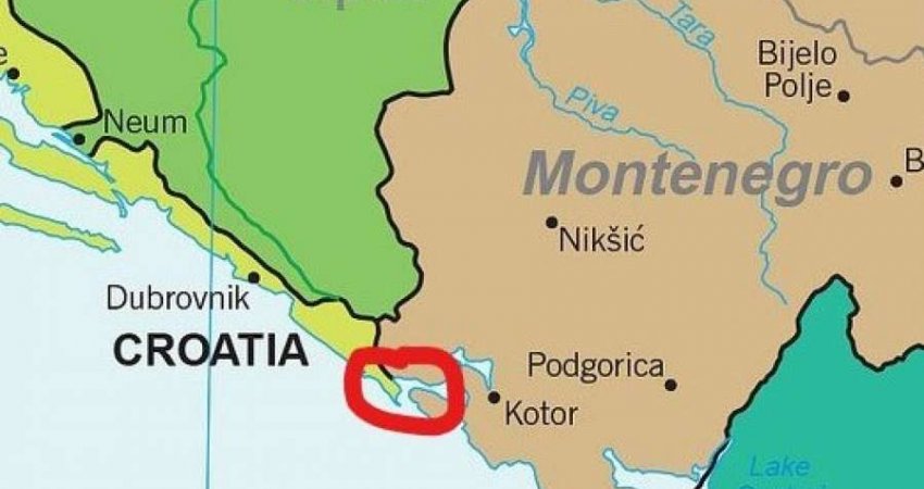 Mali i Zi ka telashe me demarkim të kufirit edhe me Kroacinë, pos Kosovës
