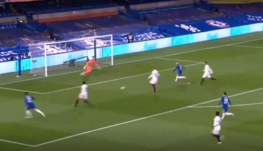 VIDEO/ Shënohet goli i parë në Chelsea – Real Madrid, ndërhyn arbitri dhe...