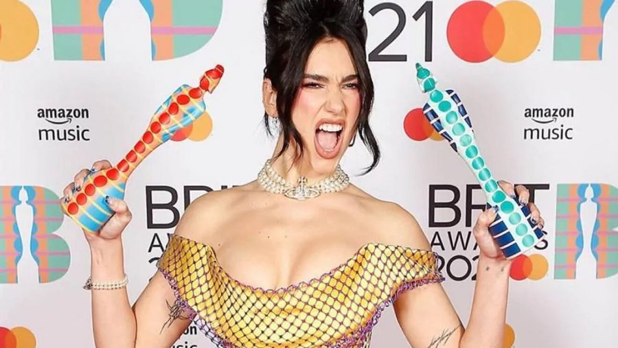 Nuk ndalet Dua Lipa, rrëmben dy çmimet prestigjioze në ‘Brit Awards 2021’