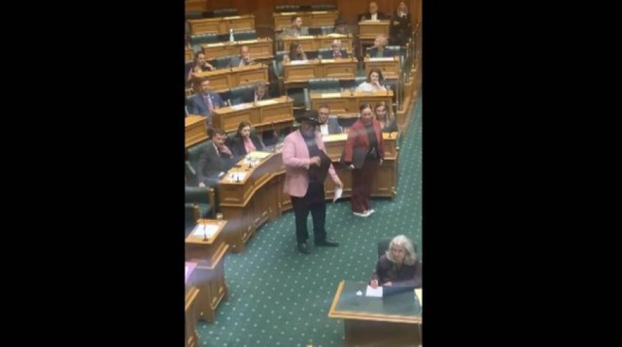 VIDEO/ Kërcen në sallen e parlamentit, lideri i partisë përjashtohet nga seanca