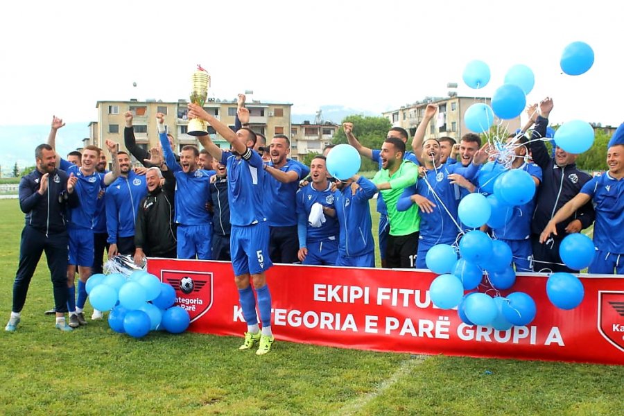 Kategoria e Parë / Dinamo e Egnatia shpallen fitues të Grupeve A & B. Presidenti Duka i uron