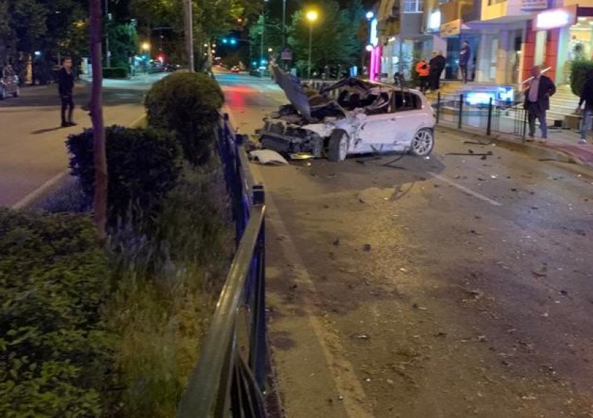 VIDEOLAJM/ Pamje të frikshme nga aksidenti fatal në Tiranë