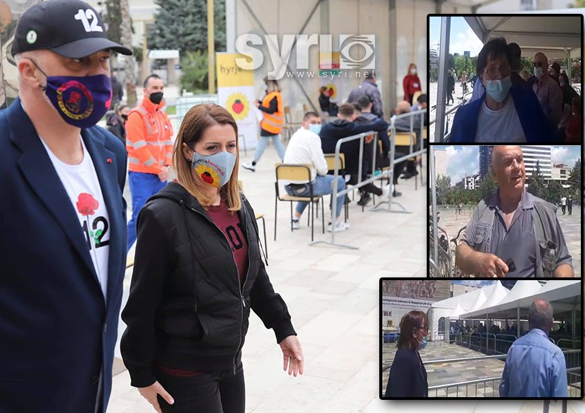 VIDEO/ Iku 25 Prilli - mbaruan edhe vaksinat e Ramës në sheshin 'Skënderbej': Ndiqeni si përzihen të moshuarit