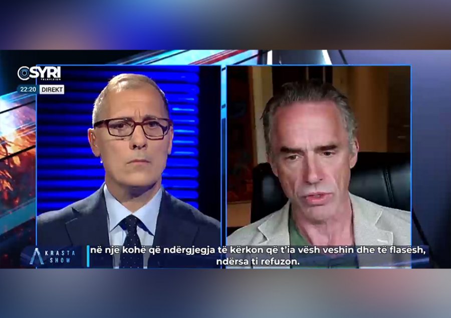 Jordan Peterson: Liria e medias, pozitive sot që çdo kush të ketë stacionin e tij, ku të komunikojë idetë me audiencën
