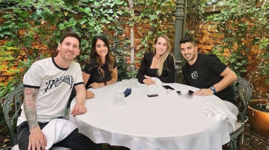 600 km për të takuar mikun e ngushtë, Messi dhe Suarez 'pushtojnë' Madridin