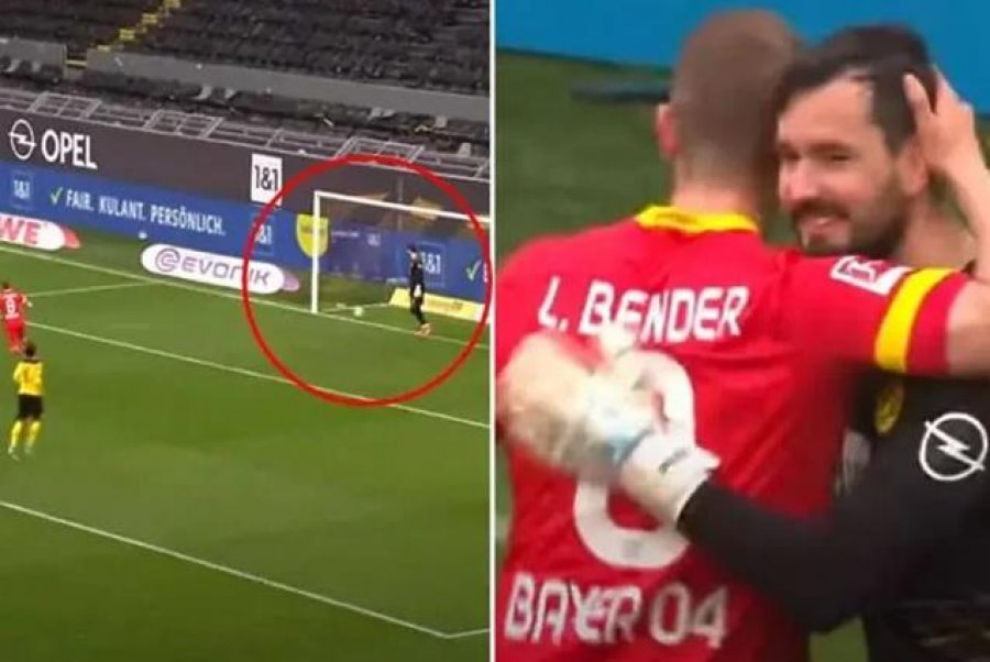 Ndodh në Gjermani, portieri i Dortmund lejon kundërshtarin të shënojë nga pika e bardhë e penalltisë