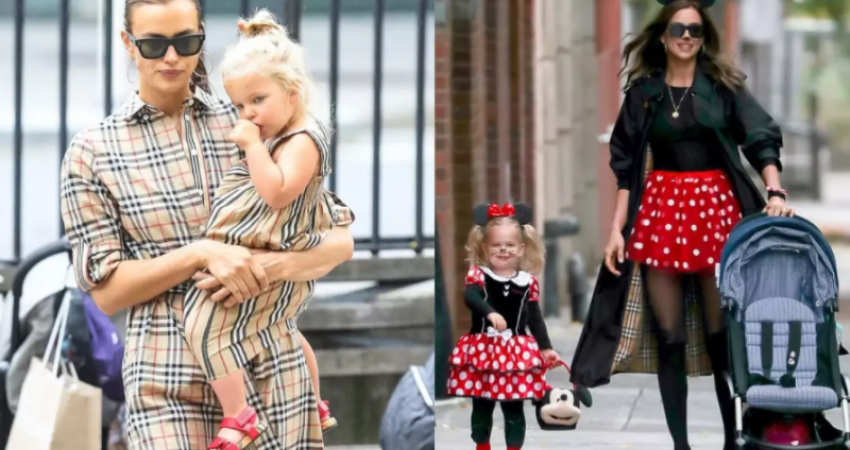 Modelja e famshme Irina Shayk dhe vajza e saj e çuan modën në tjetër nivel