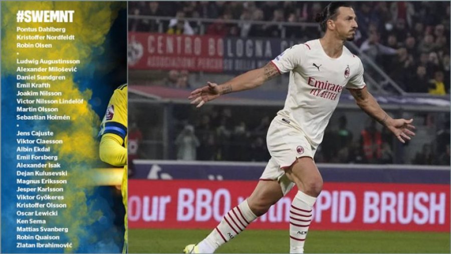 Ibrahimovic: Dua të luaj në botëror dhe të zgjas kontratën me Milanin