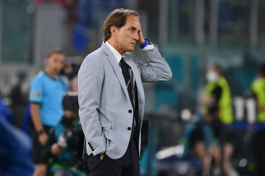 Mancini me dhimbje koke, Italia me dy mungesa të rëndësishme kundër Zvicrës