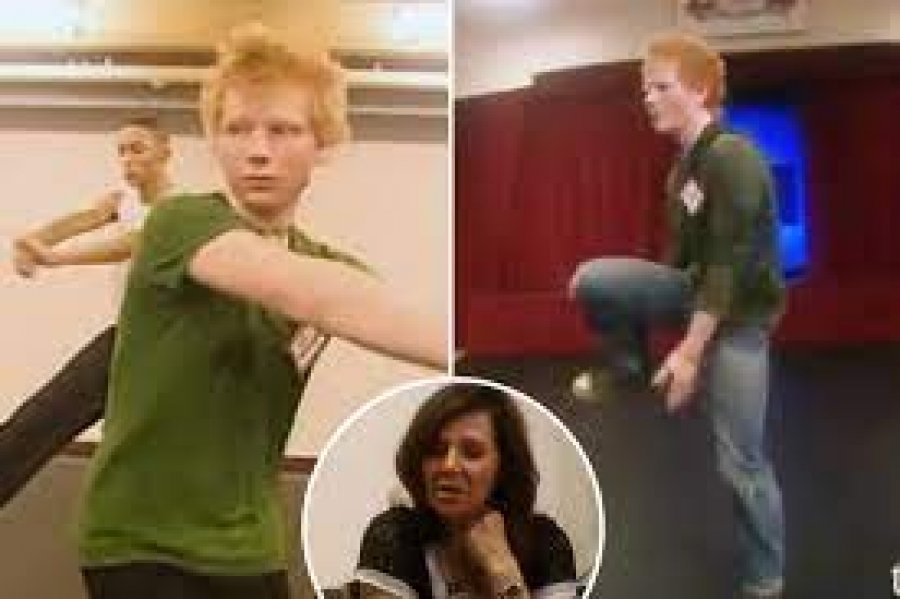 VIDEO: Ed Sheeran na tregon se ai është këngëtar i mirë por jo një kërcimtar i denjë