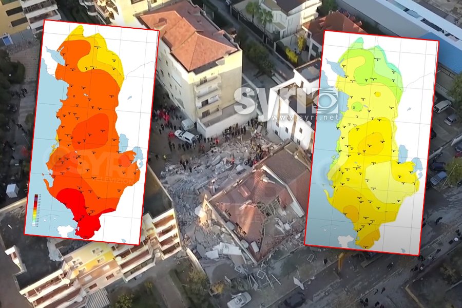 VIDEO-SYRI TV/ Harta e re, ja kush janë zonat më të rrezikuara nga tërmetet në Shqipëri