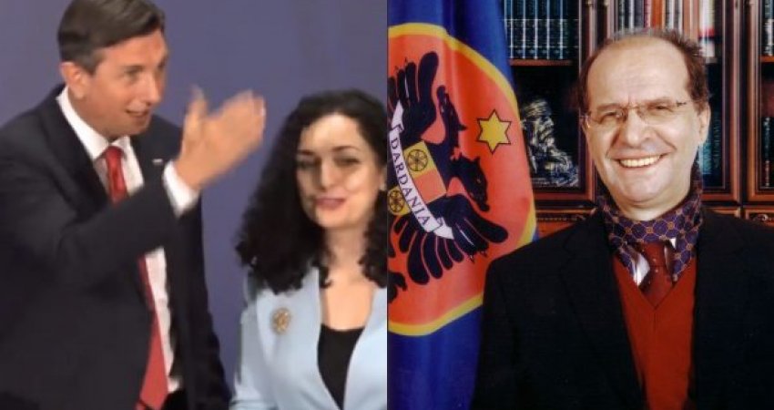 Presidentit slloven ia merr vëmendjen fotografia e Rugovës