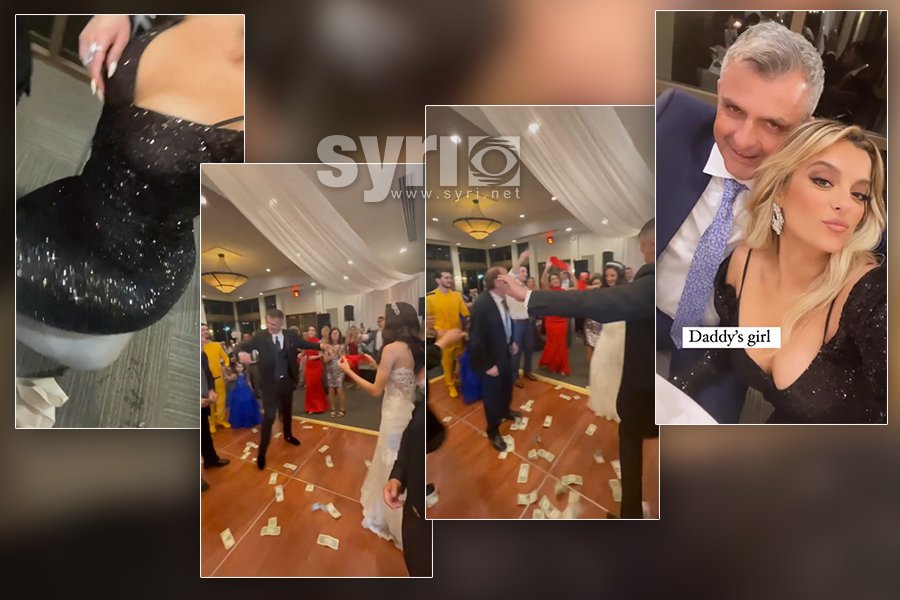 ‘Goca e babit’/ Bebe Rexha 'djeg' dasmën shqiptare ndërsa Rati këndon