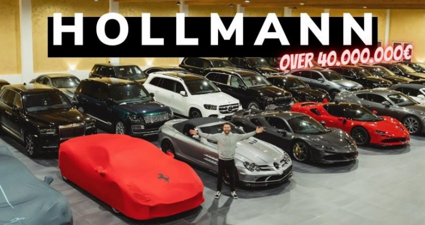 Ky është koleksioni i veturave superluksoze që vlen mbi 40 milionë euro (Video)
