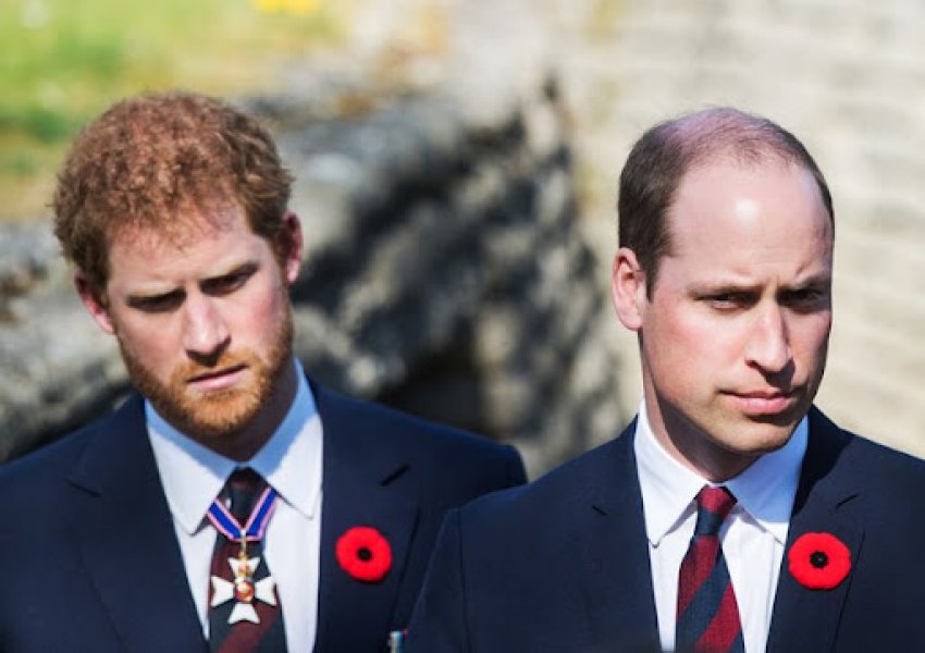 Princi Harry 'i zemëruar' me William që e vuri në dyshim romancën e tij me Meghan Markle