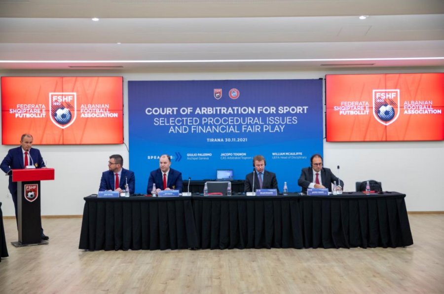 Ekspertët ndërkombëtarë dhe FSHF sjellin në Tiranë përvojën më të mirë të së drejtës sportive
