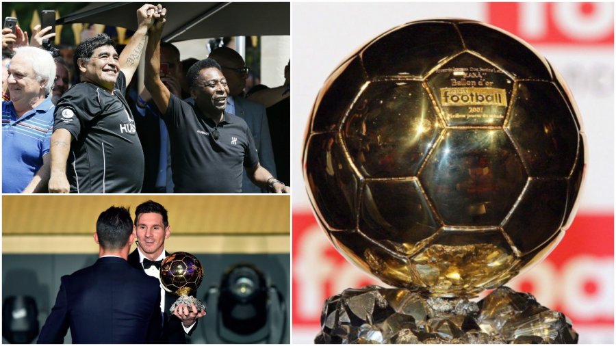 Arsyeja përse legjendat Pele dhe Maradona nuk e fituan dot ‘Topin e Artë’