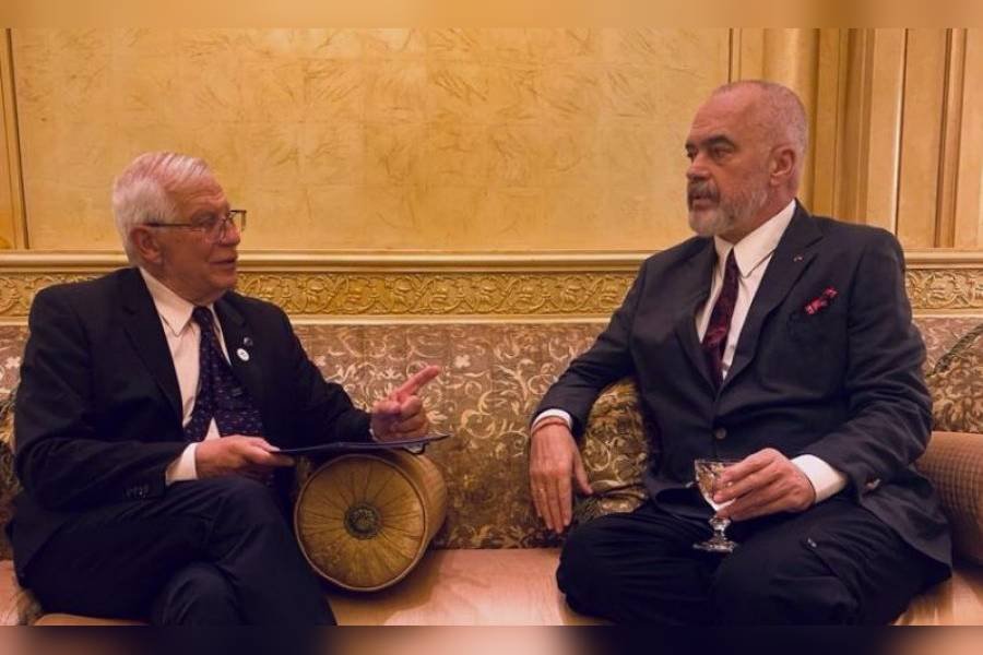 'Të ruhet vrulli i reformave'/ Borrell me Ramën: Diskutuam për zgjerimin
