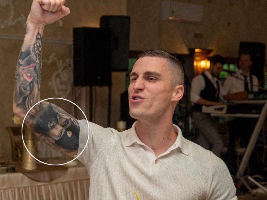 Tatuazh kriminelin e luftës, UEFA penalizon lojtarin serbo-boshnjak