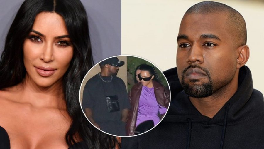 U fotografuan nga paparacët së bashku, ja çfarë po ndodh mes Kim dhe Kanye-t