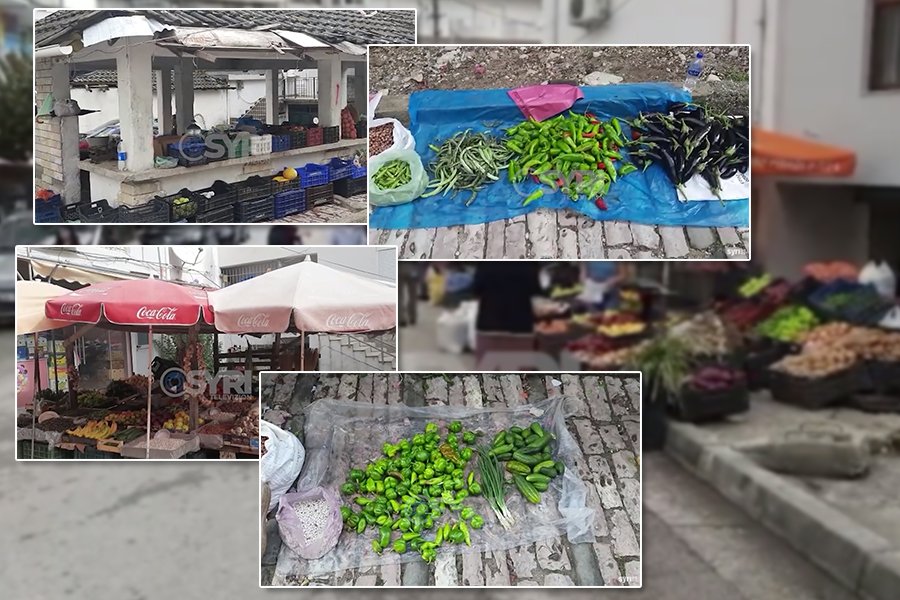 VIDEO-SYRI TV/ Gjirokastritët nuk kanë treg, produktet i blejnë në rrugë