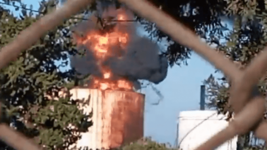 VIDEO/ Zjarr masiv në një depozitë nafte ne Liban