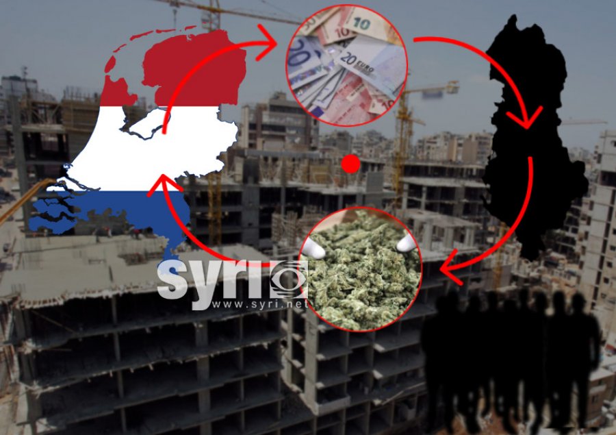 VIDEO/ Tv holandez: Paratë e drogës që fitohen në Holandë investohen në ndërtim dhe makina luksoze në Shqipëri