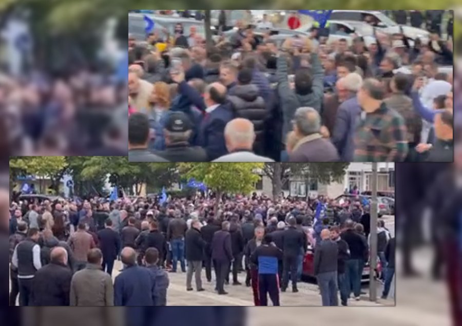 VIDEOLAJM/ Demokratët vërshojnë në Kukës, mijëra qytetarë shoqërojnë Berishën drejt ‘Foltores’