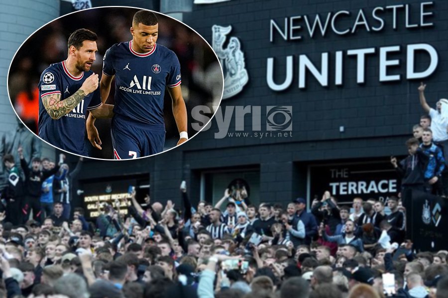  Tifozët e Newcastle tani ëndërrojnë ‘Duan Mbappe dhe Messi’