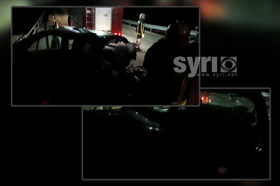 VIDEO/ Aksident me vdekje në Fushë Krujë, makina e shkatërruar plotësisht, humb jetën 43-vjeçari