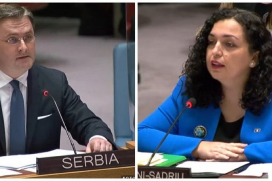 Debat i ashpër i Vjosa Osmanit me Ministrin serb Selakoviç në Këshillin e Sigurimit